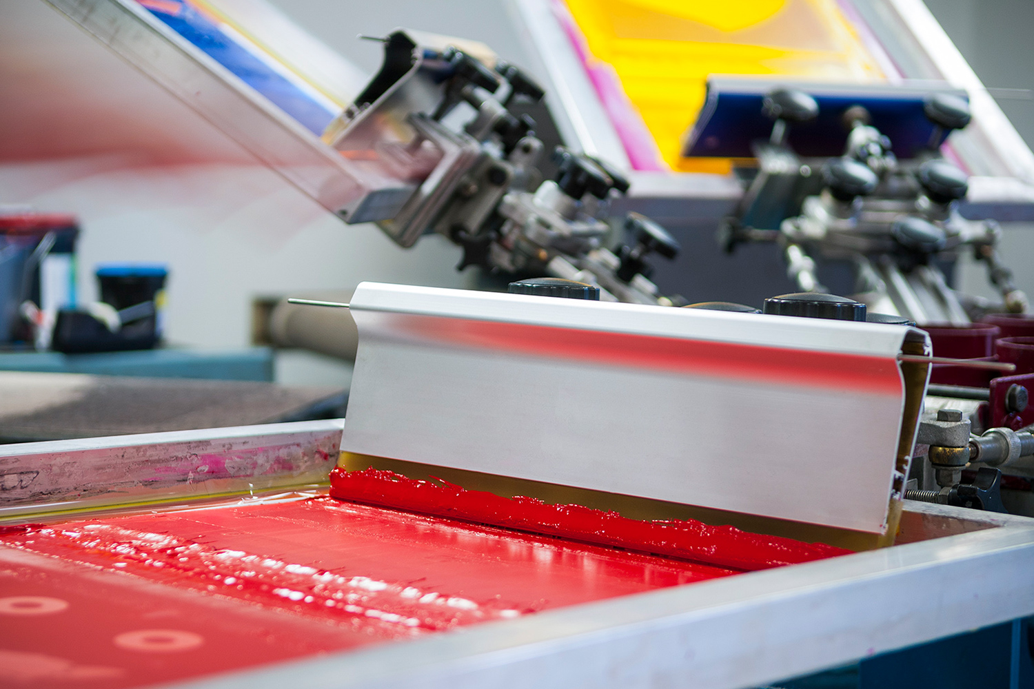 We use four different printing processes.