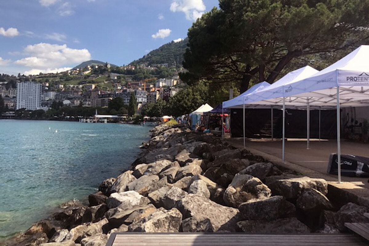 Pro-Tent folding tents are used at many events, e.g. the STIHL TIMBERSPORTS® Series.