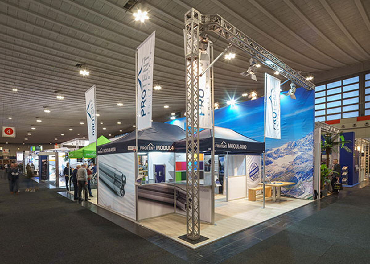 A system that serves two purposes? Pro-Tent has realised this vision.