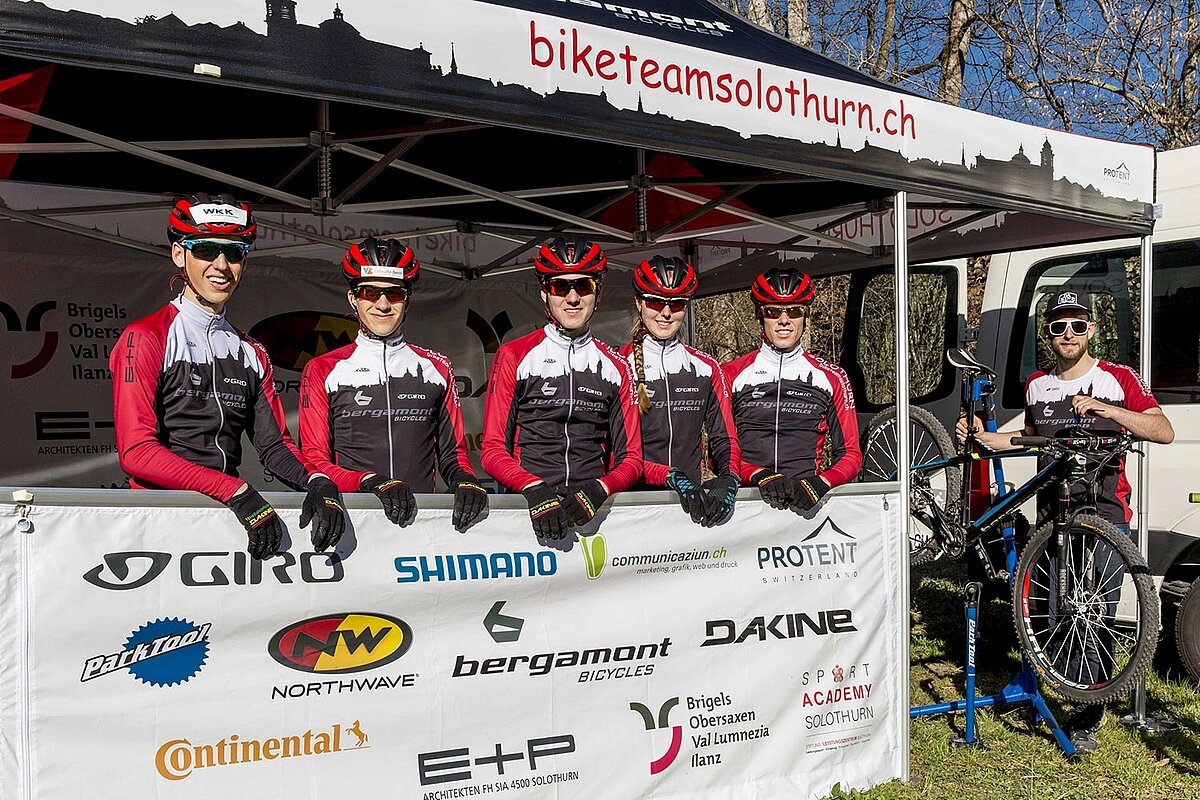 Pro-Tent sostiene il Biketeam Solothurn