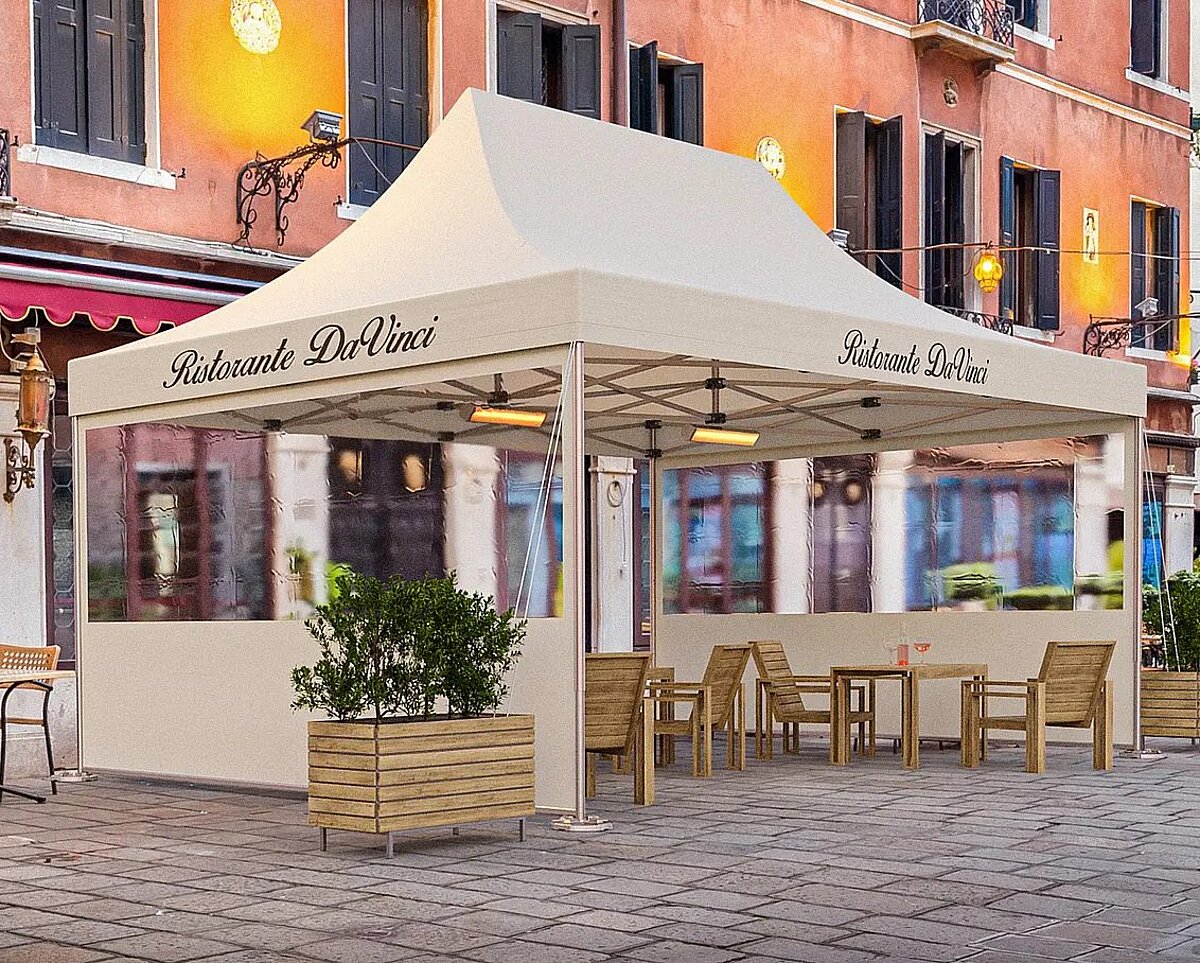 [Translate to Österreich - Deutsch:] Raucherzelt von Pro-Tent